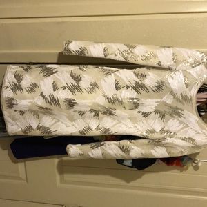 BCBG Maxazria Kamila long sleeve sequin dress